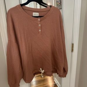 American Eagle cropped sweater/sweatshirt